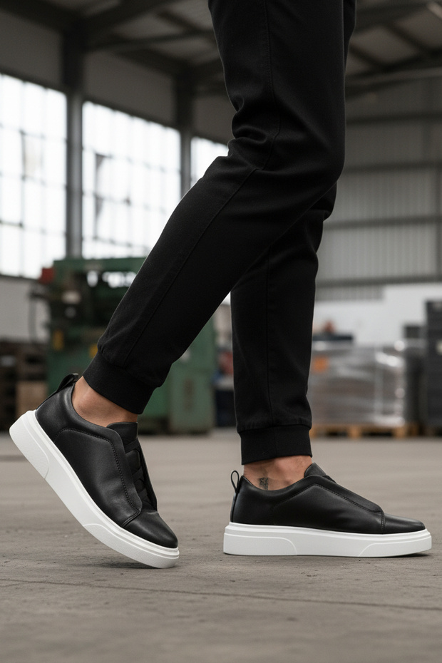 595 m Black Karayel Men's Casual Shoes