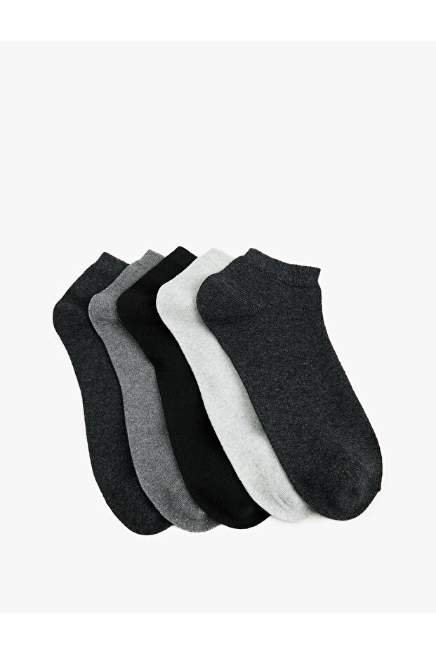 5-Piece Basic Booties Socks Set