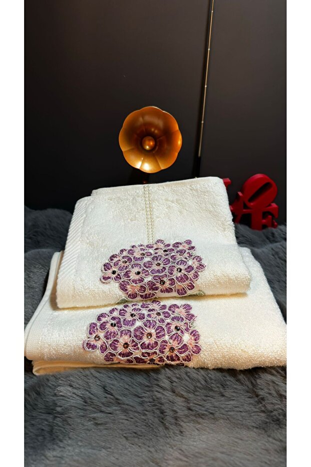 Ortanca 2-Pack Bamboo Towels 50*90 - 30*50