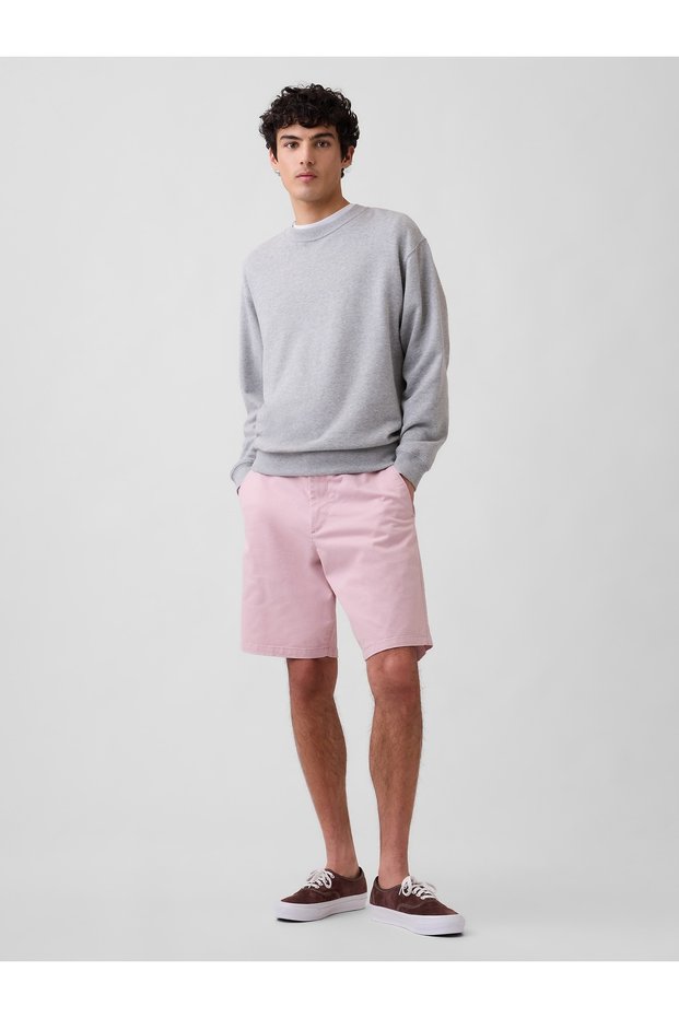 Erkek Açık Pembe Essential Khaki Şort
