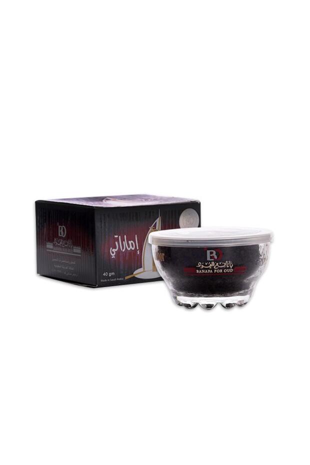 بخور اماراتي 40 جرام اسود اللون .