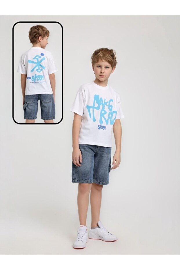 Front and back printed t-shirt