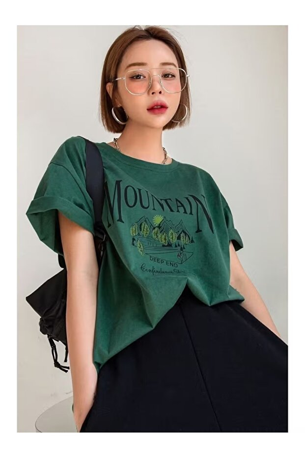 Mountain Printed Women's T-Shirt
