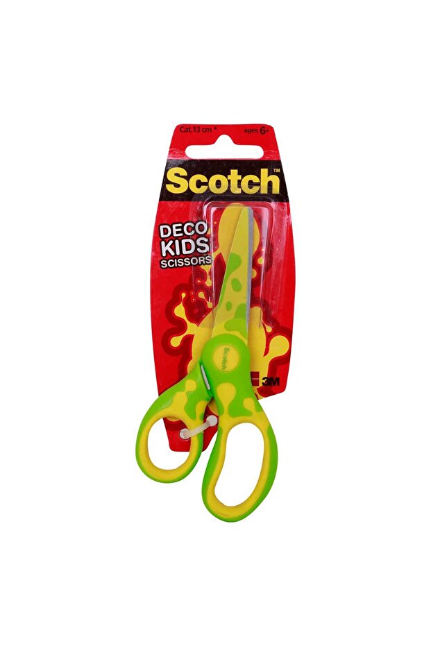 Scotch Deco Kids Stainless Steel Scissors, 13 cm