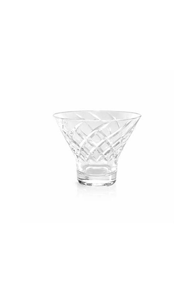 Engraved Glass Serving Cup - 1