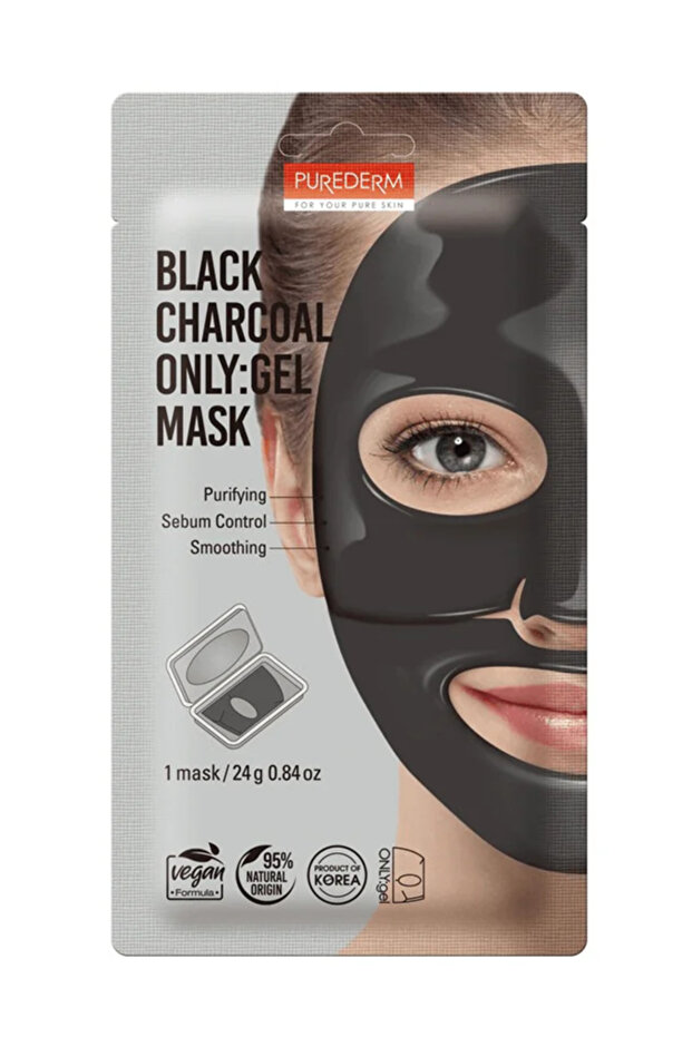 Black Charcoal Only Gel Mask - 24g