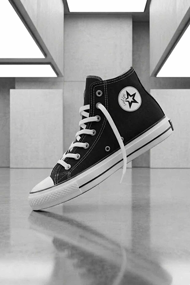 Unisex High-Top Canvas Sneaker Shoes-Canvas High-Top