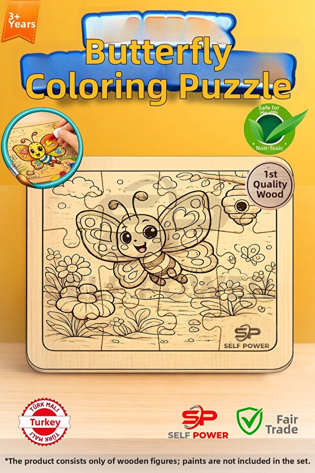 Wooden Puzzle Paintings Both Painting and Puzzle