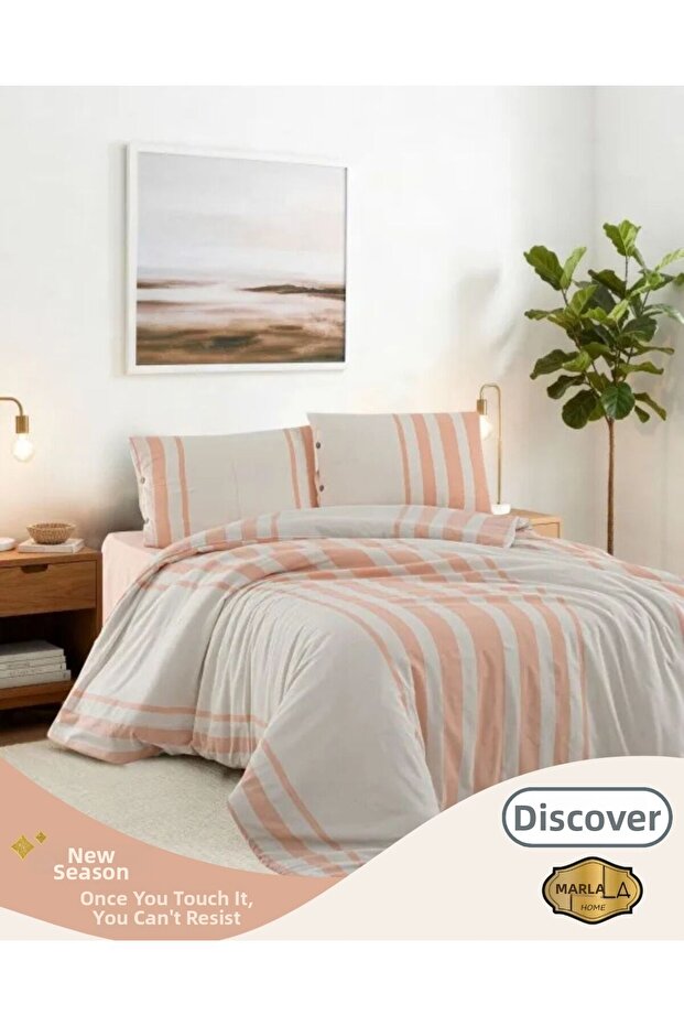 | 100% Cotton Double Duvet Cover Set | Premium Quality
