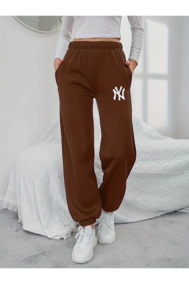 نيويورك مطبوعة SALAŞ MOLD SWEATPANTS