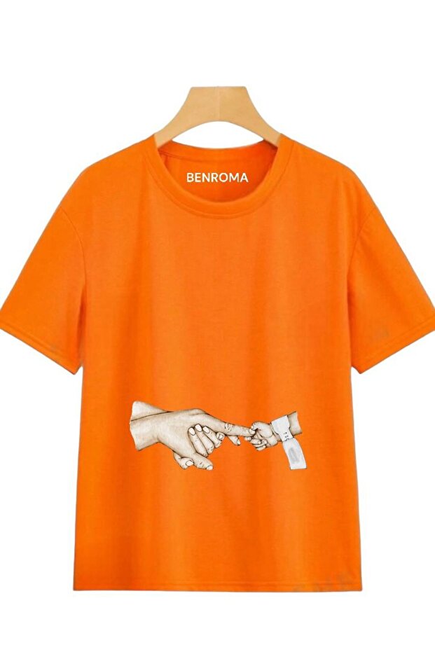 Printed Loose Fit Maternity T-Shirt