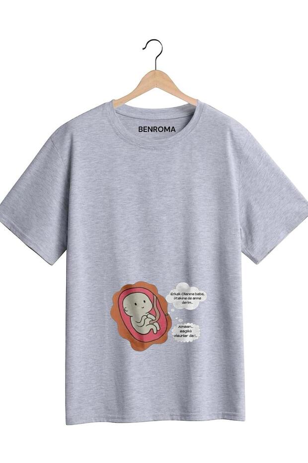 PRINTED PREGNANT TSHIRT