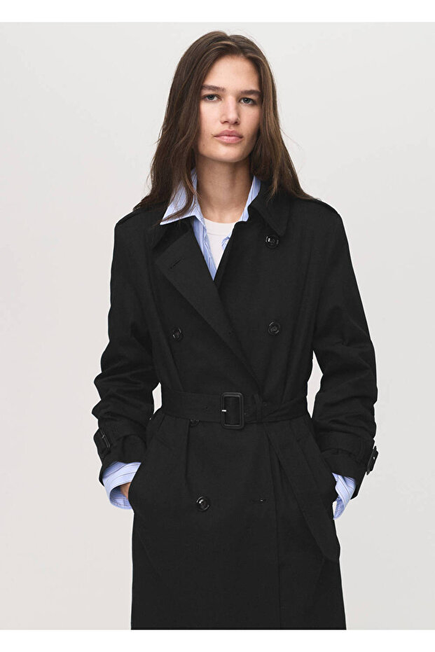 Classic Belted Trench Coat