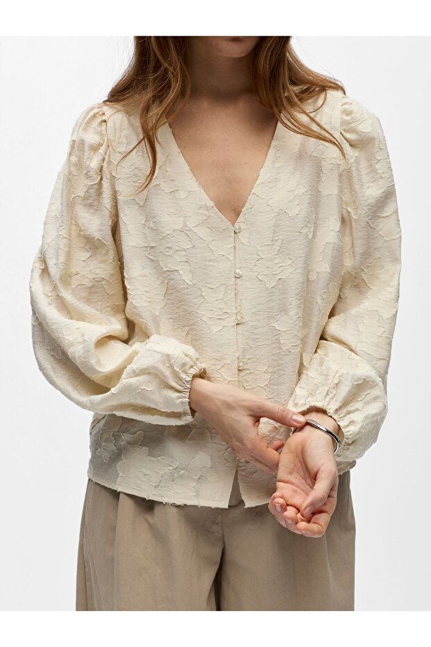 Bluse Jacquard - 4