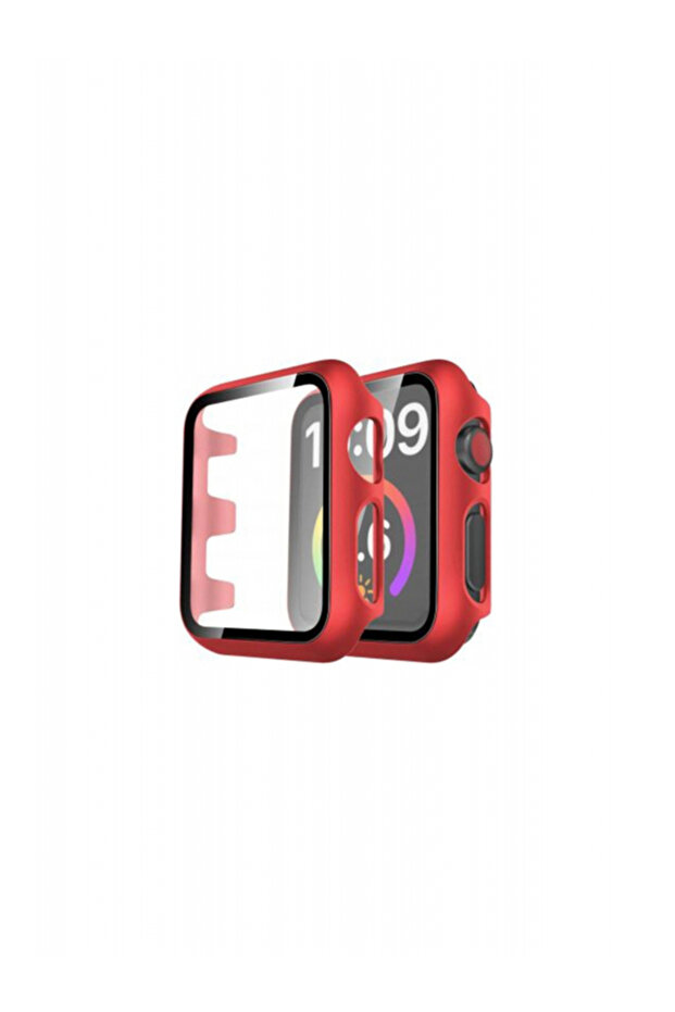 Watch 41mm Glass Case Screen Protector - Red