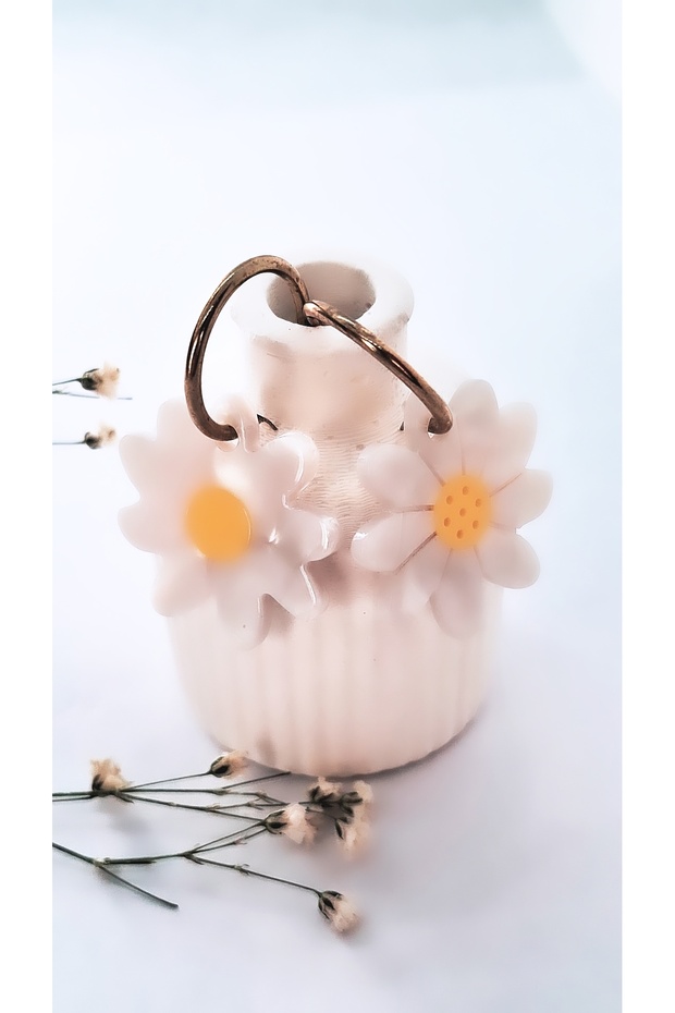 Daisy Figured Earrings - 3