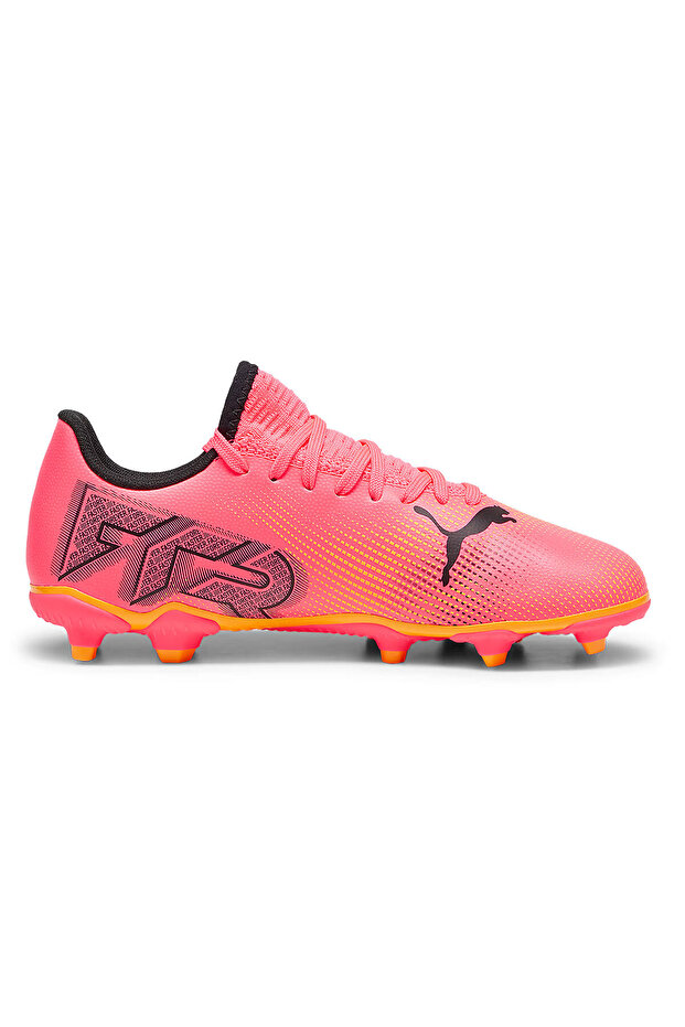 Future 7 Play Fg/Ag Erkek Turuncu Futbol Krampon 10772303 - 5