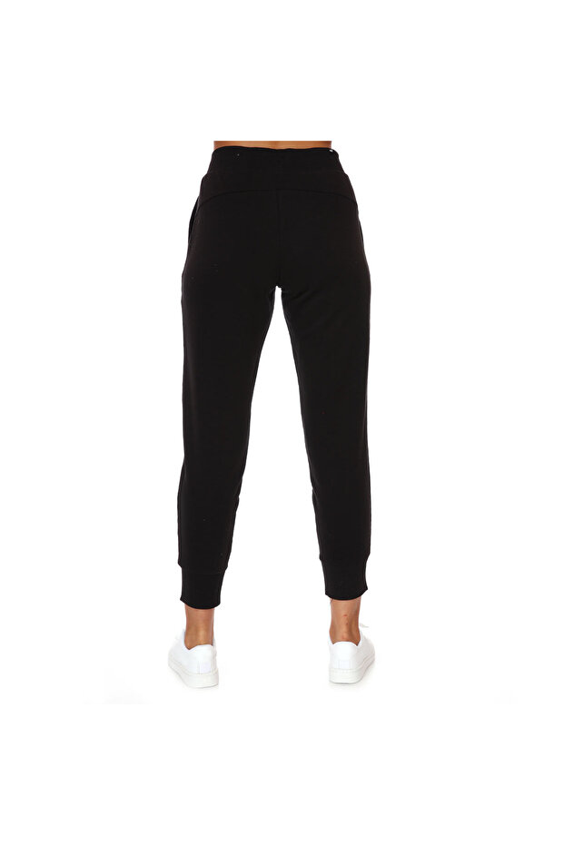 Essential Sweatpants Kadın Siyah Günlük Stil Eşofman Altı 58684251 - 4