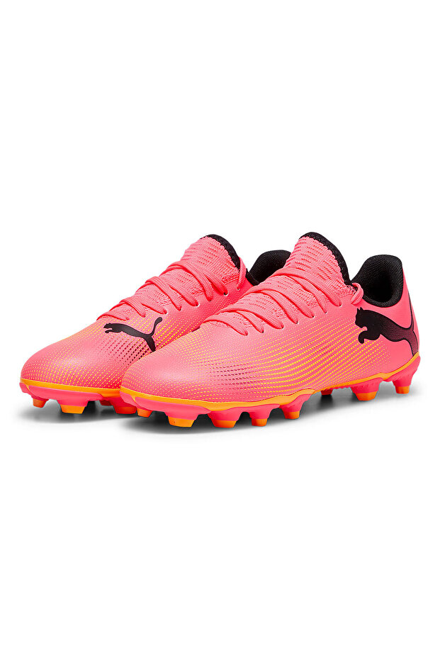 Future 7 Play Fg/Ag Erkek Turuncu Futbol Krampon 10772303 - 2