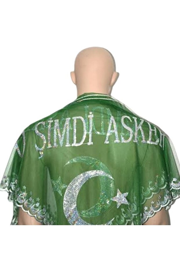 O Now Soldier Sequin Green