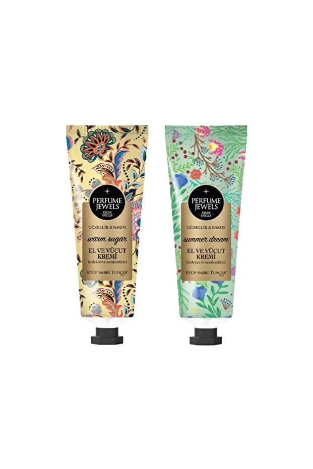 Pj Hand and Body Cream Warm Sugar and Summer Dream 50 ml Tube