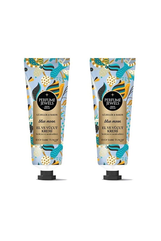 Blue Moon Perfume Jewels - Hand and Body Cream 50 ML x 2