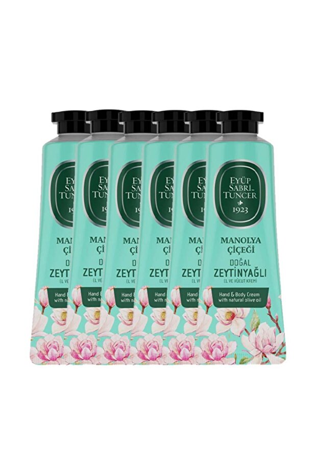 Hand and Body Cream Magnolia Flower 50 ml X 6