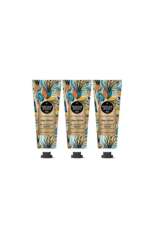 Perfume Jewels Deep Charm Hand Cream 50 ml X 3 Pieces