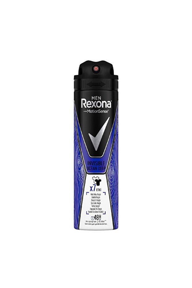 Men Sprey Deodorant Invisible Ocean Deep 150 ml - 1