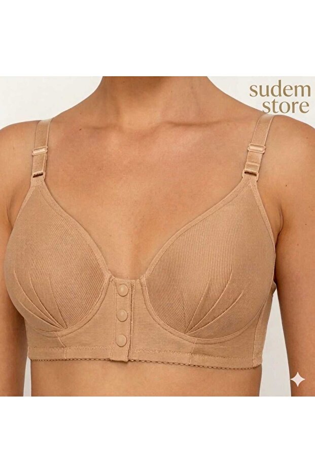 Sudem Store Saticisi Snap Fastener Bra