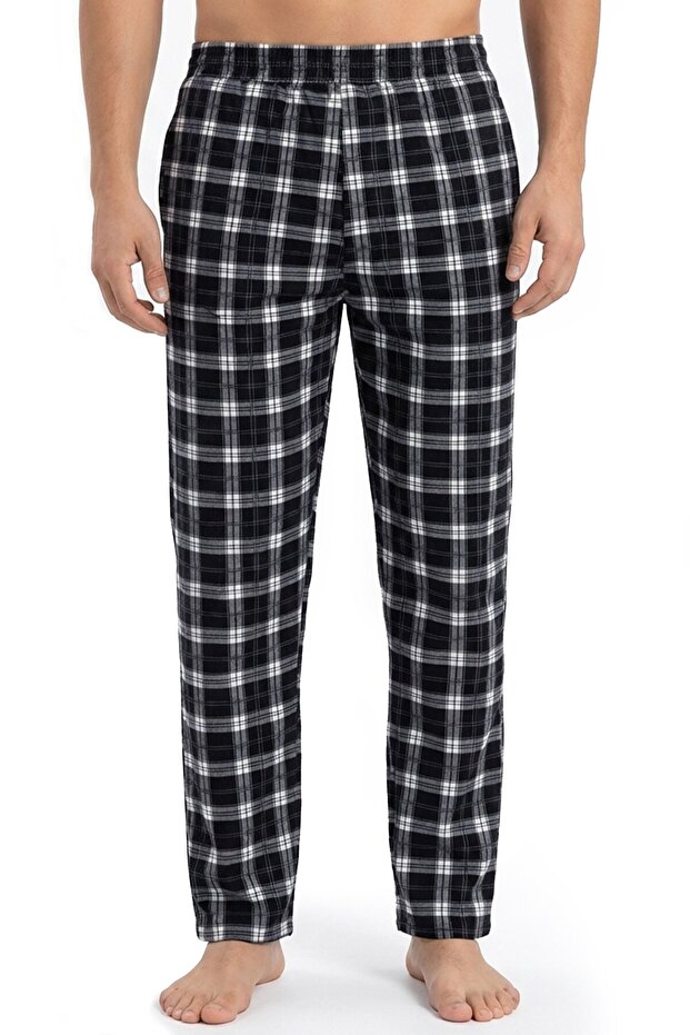 Men's Cotton Pajama Set Single Bottom Comfortable Sleepwear (2950)