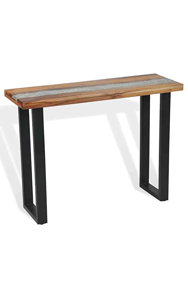 Console Table Teak 100x35x75 cm - 7