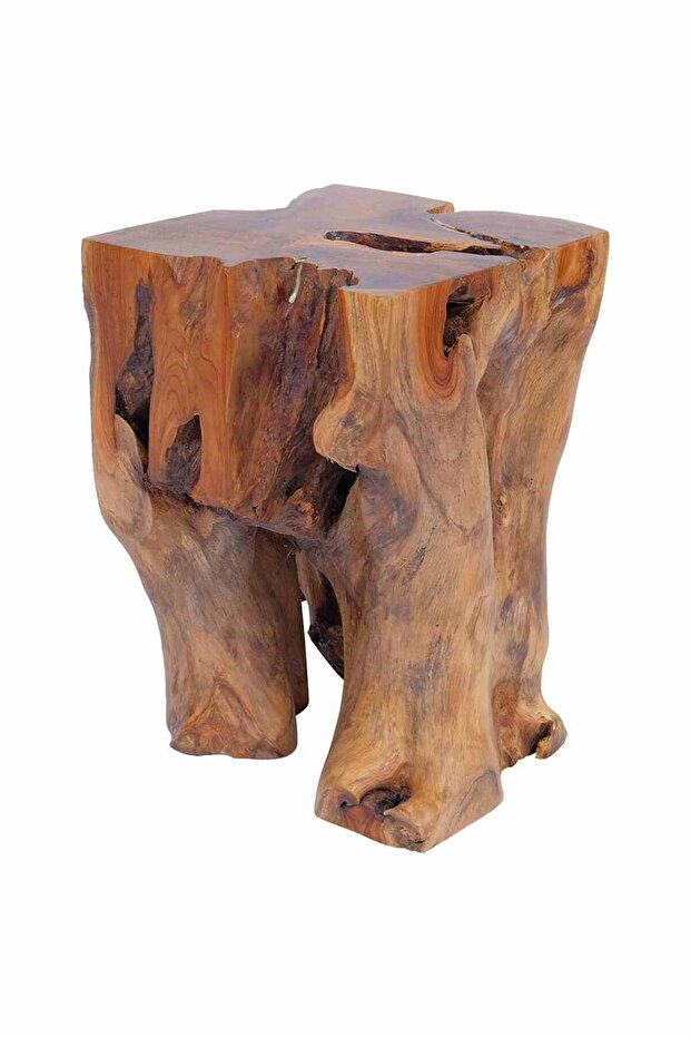 Stool Solid Teak Wood - 2