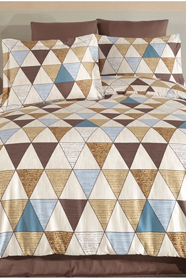 Satin 100% Cotton Single Duvet Cover Set Virginia