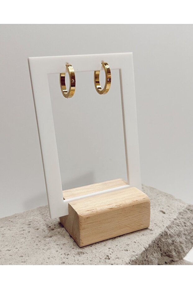 Screw ring earrings - 4