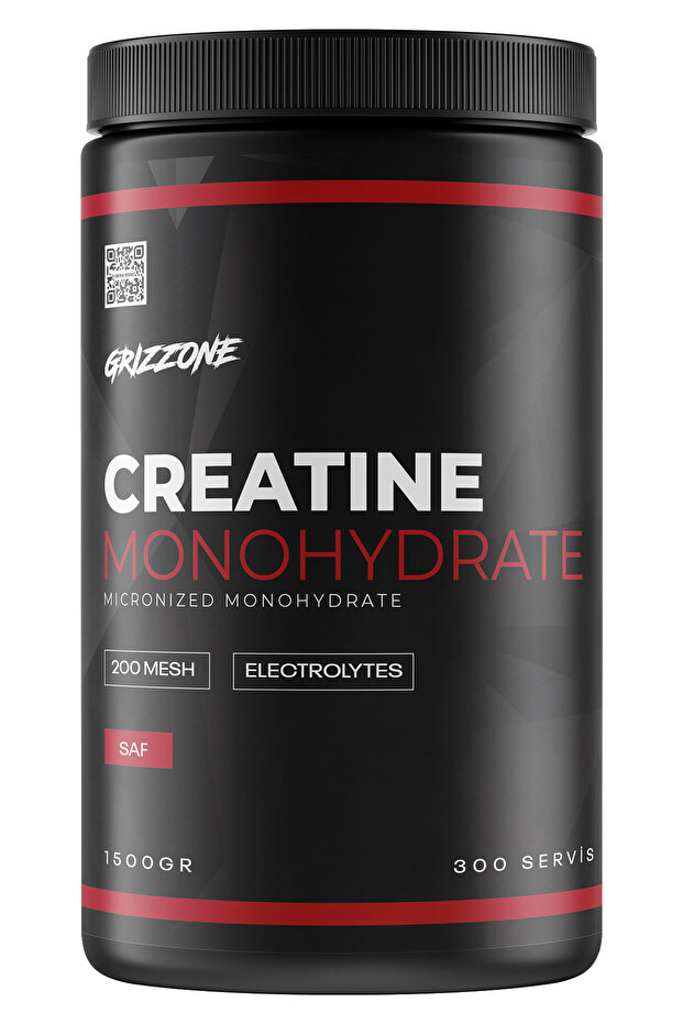 GRIZZONE Creatine Monohydrate 1.500 Gr ( Aromasız )