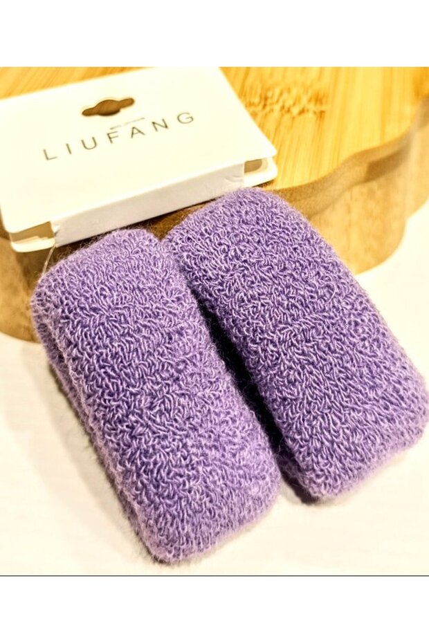Purple Double Luxury Flashy Sporty Bun Buckle