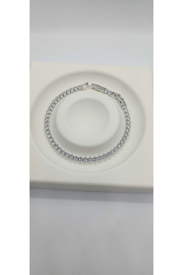 Silver Color Waterway Steel Bracelet