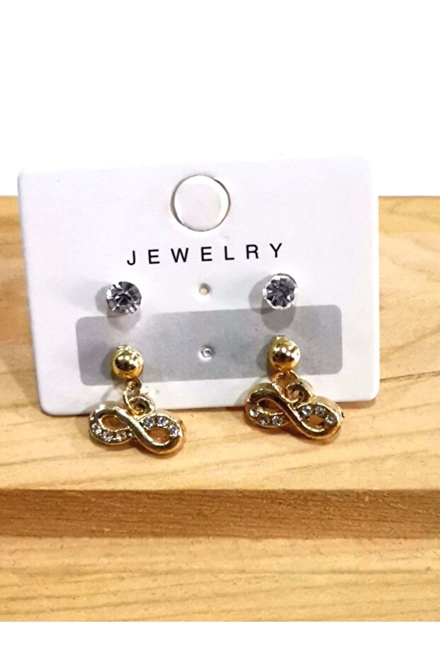 Luxury Figured Non-Tarnish Earrings