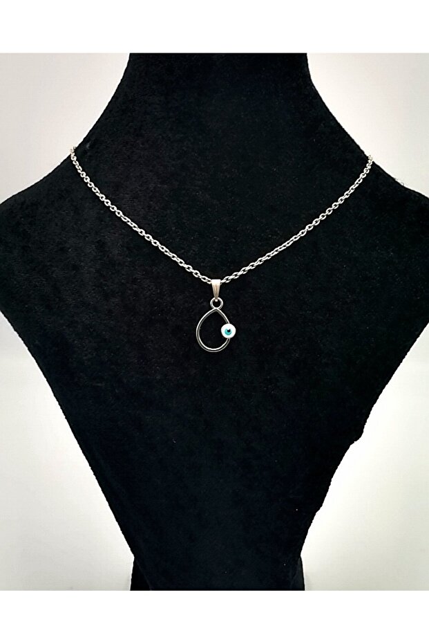 Silver color figure luxury tarnish free necklace
