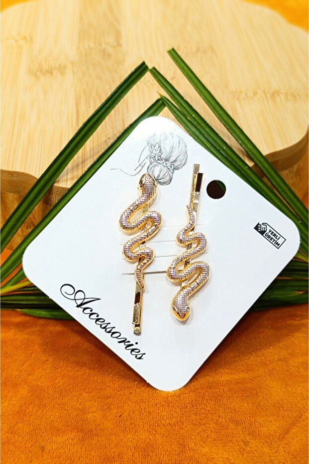 Luxury Snake Figured Wire Buckle