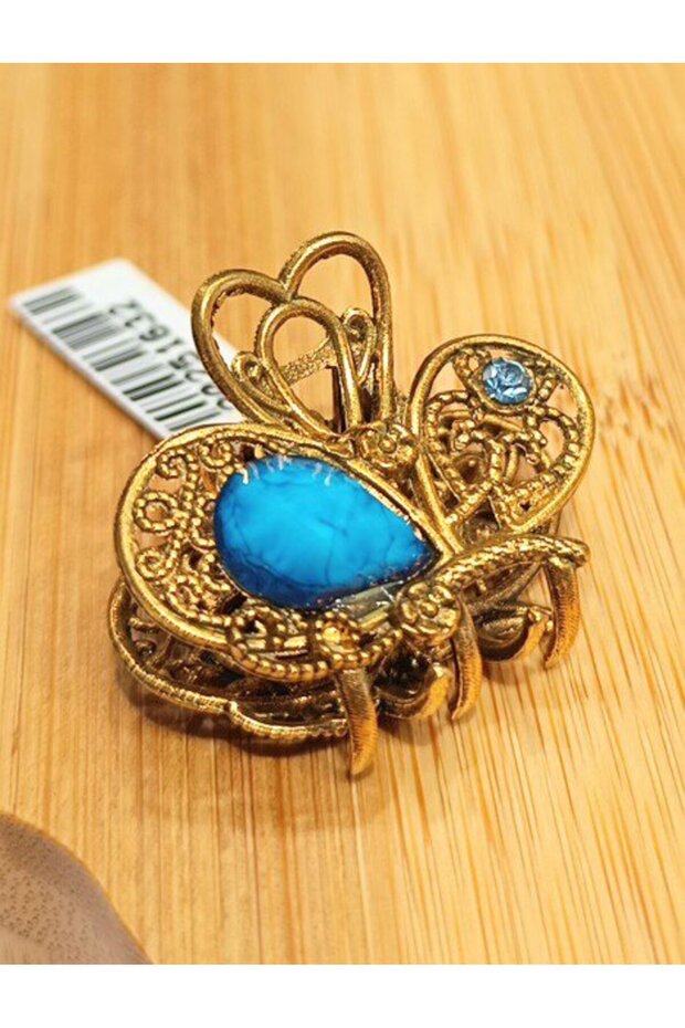 Stoned Cast Metal 2.5cm Tiny Luxury Buckle