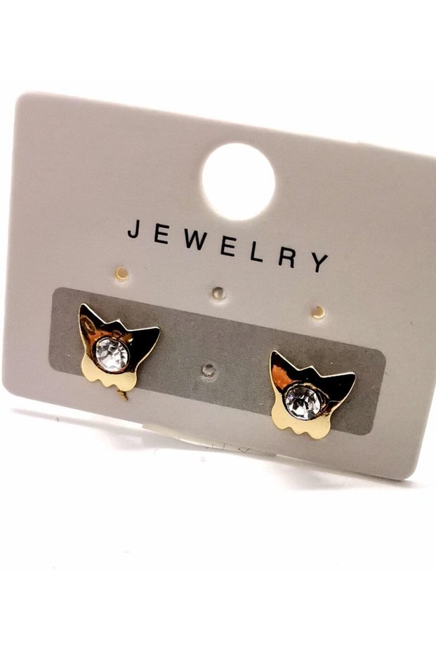 Figured Non-Tarnish Luxury Earrings