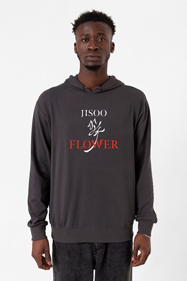 Jisoo Flower Smoked Men's 2Ip Hoodie