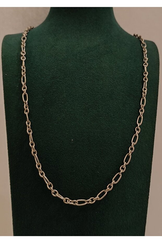 Silver Color Luxury Figured Flashy Necklace