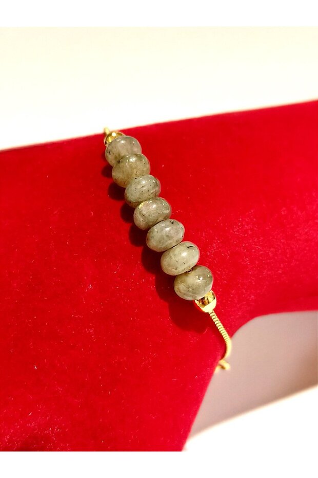 Luxury Flashy Colorful Natural Stone Bracelet