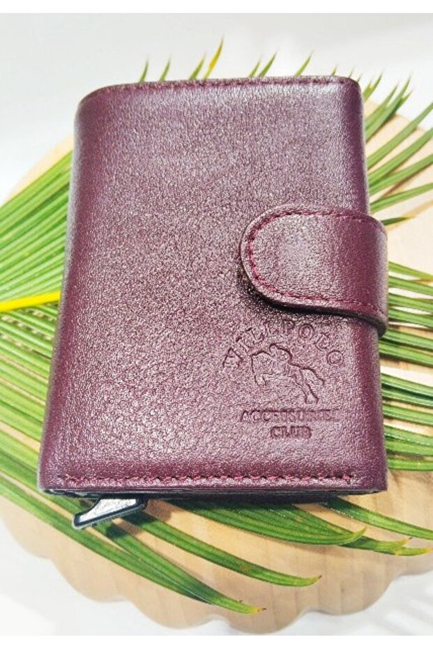 New Generation Leather Mechanism Luxury Wallet