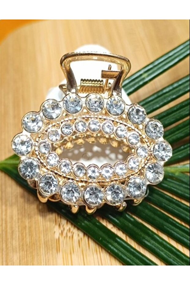Luxurious Flashy Glitter Metal Pinch Buckle