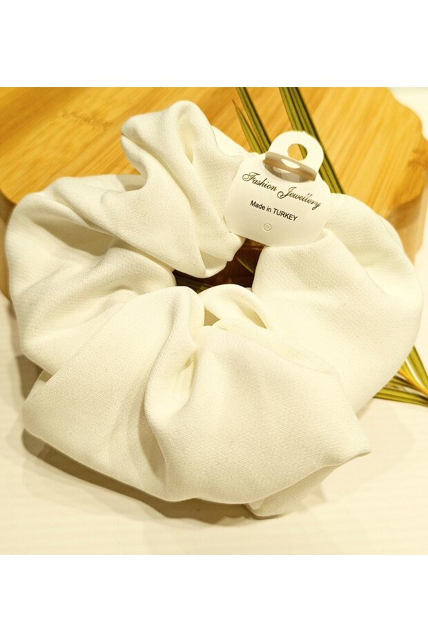 Luxury White Flashy Rubber Buckle