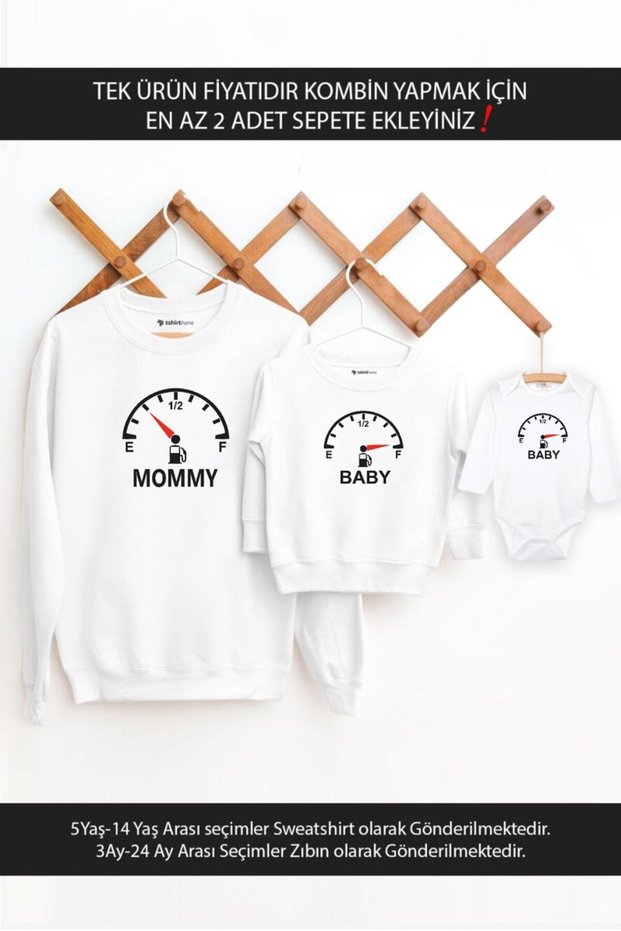 Mommy Baby Fuel Gauge Mother Son Daughter Is the Price of One Item Add 2 Pieces to the Cart to Make a Combination
